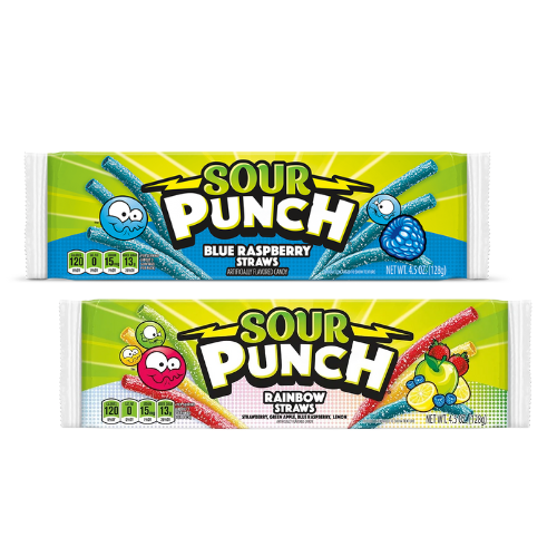 Sour Punch Straws 2 for $3