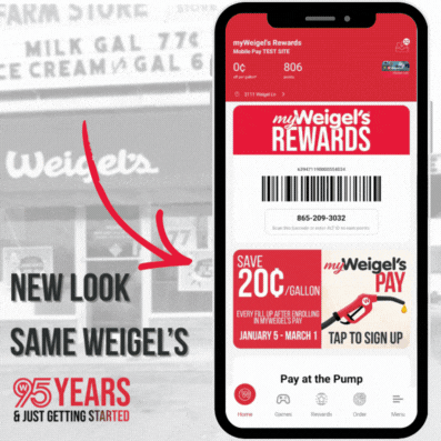 Weigel's App Redesign